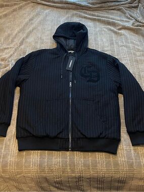 Criminal Damage Stanford Knitted zip-up